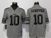 Nike 49ers 10 Jimmy Garoppolo Gray Vapor Untouchable Limited Jersey,baseball caps,new era cap wholesale,wholesale hats